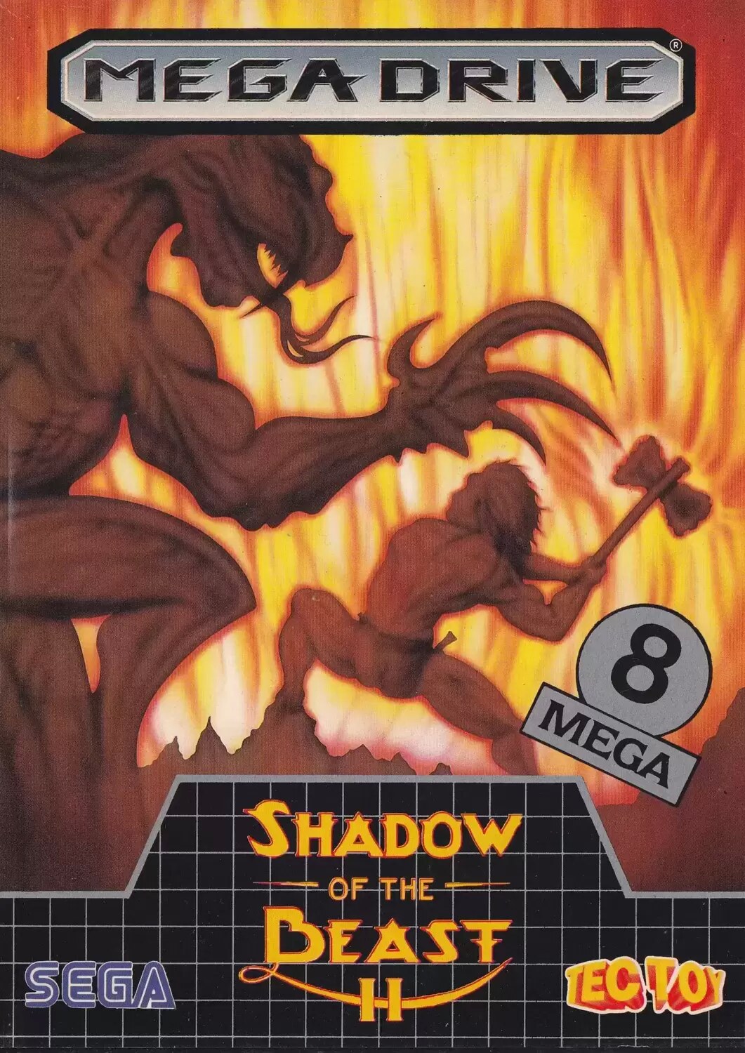 BRA - Jeux Mega Drive Brésiliens - Shadow of the Beast II