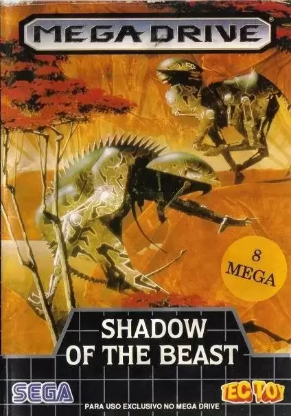 BRA - Jeux Mega Drive Brésiliens - Shadow of the Beast