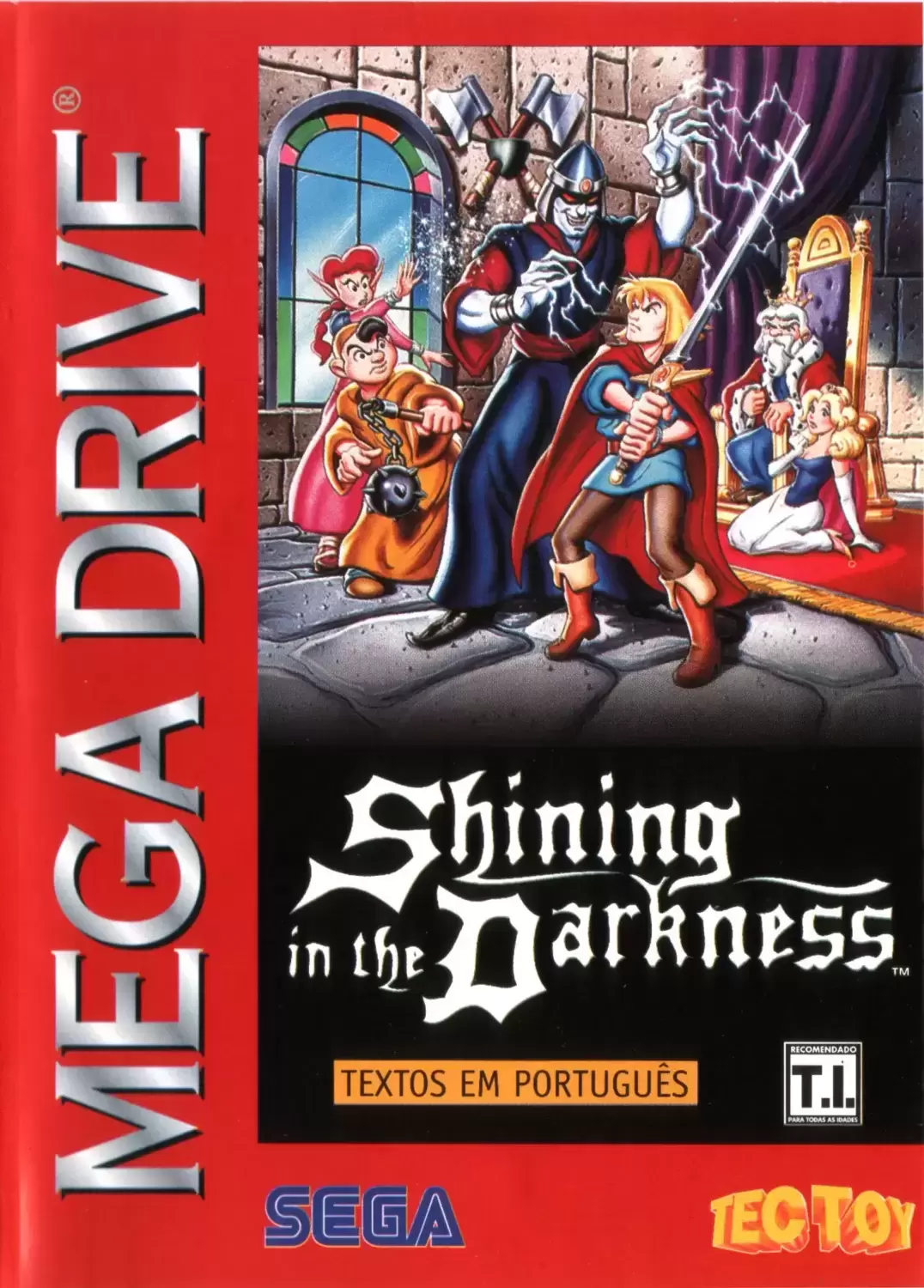 BRA - Jeux Mega Drive Brésiliens - Shining in the Darkness