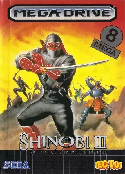 BRA - Jeux Mega Drive Brésiliens - Shinobi III: Return of the Ninja Master
