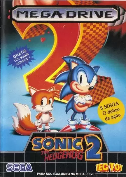 BRA - Jeux Mega Drive Brésiliens - Sonic the Hedgehog 2