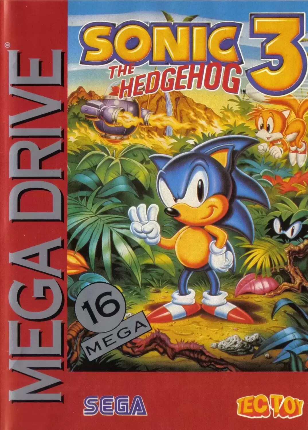BRA - Brazilian Mega Drive Games - Sonic the Hedgehog 3