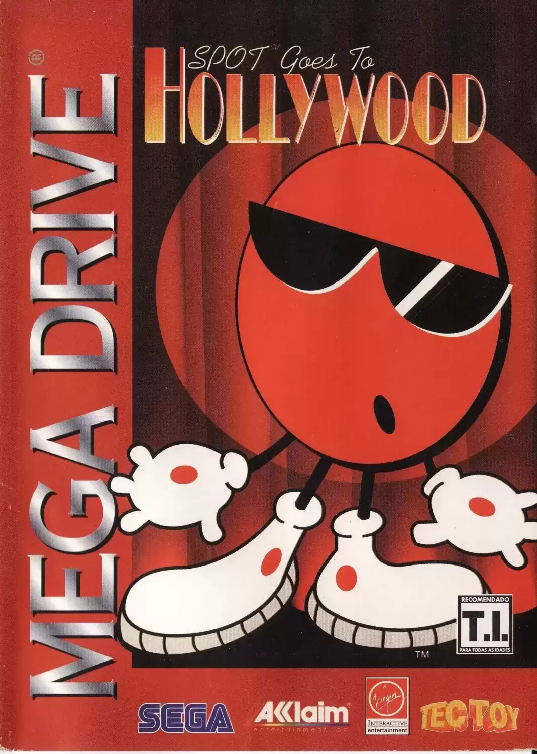 BRA - Jeux Mega Drive Brésiliens - Spot Goes To Hollywood