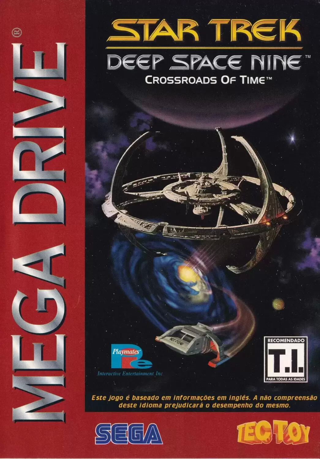 BRA - Jeux Mega Drive Brésiliens - Star Trek: Deep Space Nine : Crossroads of Time