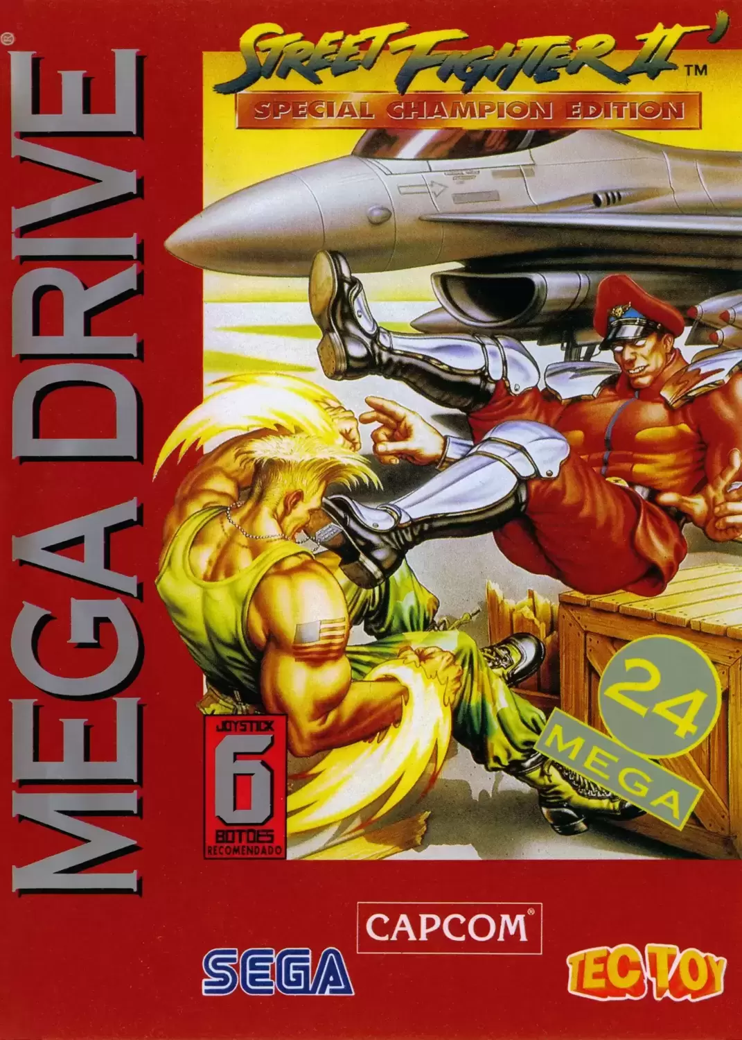 BRA - Brazilian Mega Drive Games - Street Fighter II\': Special Champion Edition