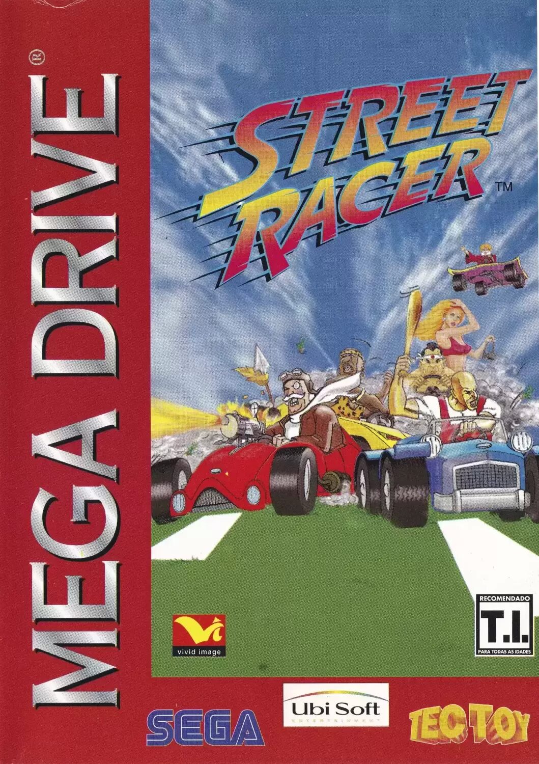 BRA - Brazilian Mega Drive Games - Street Racer