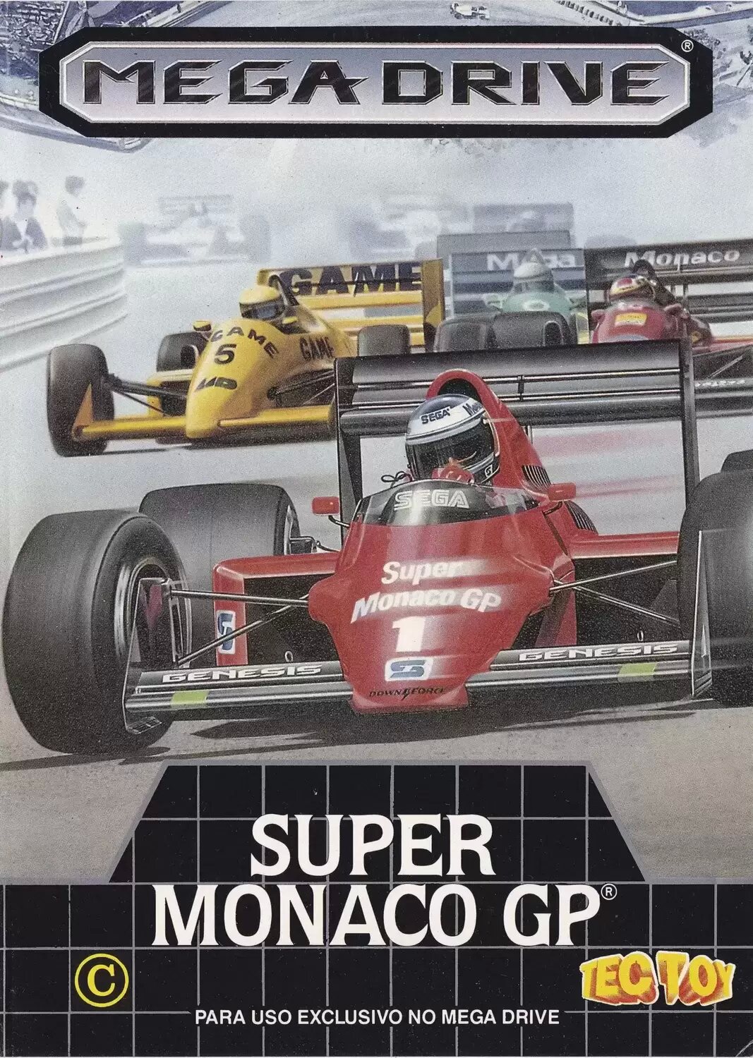 BRA - Brazilian Mega Drive Games - Super Monaco GP