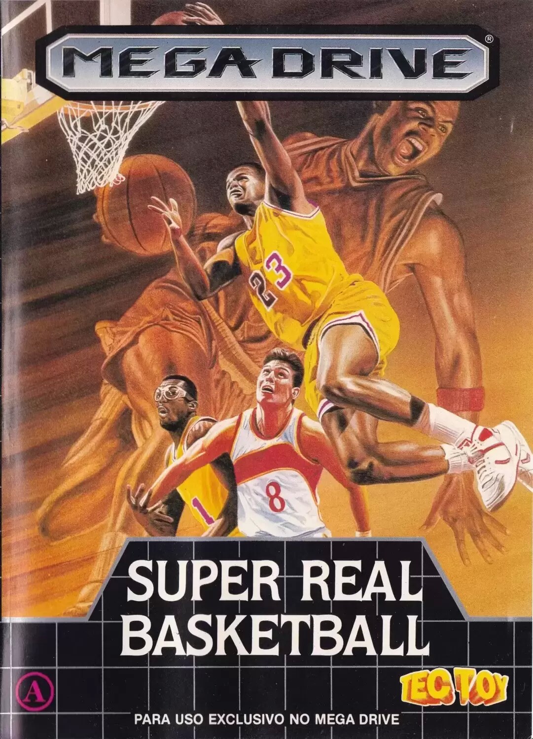 BRA - Jeux Mega Drive Brésiliens - Super Real Basketball