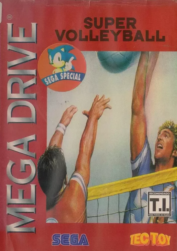 BRA - Jeux Mega Drive Brésiliens - Super Volleyball