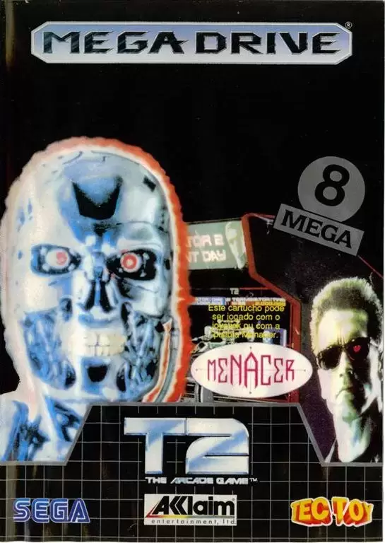 BRA - Jeux Mega Drive Brésiliens - T2: The Arcade Game