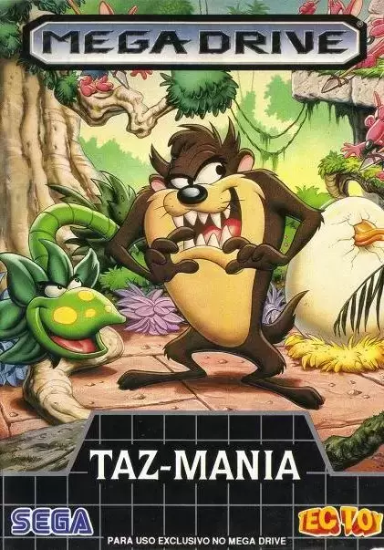 BRA - Jeux Mega Drive Brésiliens - Taz-Mania