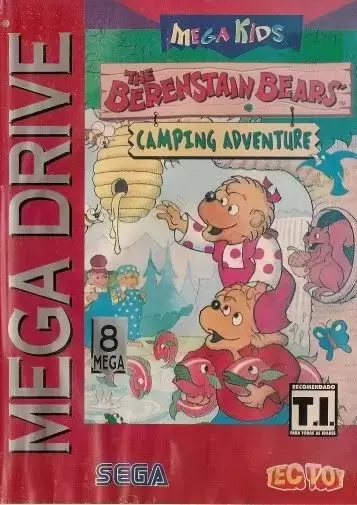 BRA - Jeux Mega Drive Brésiliens - The Berenstain Bears’ Camping Adventure