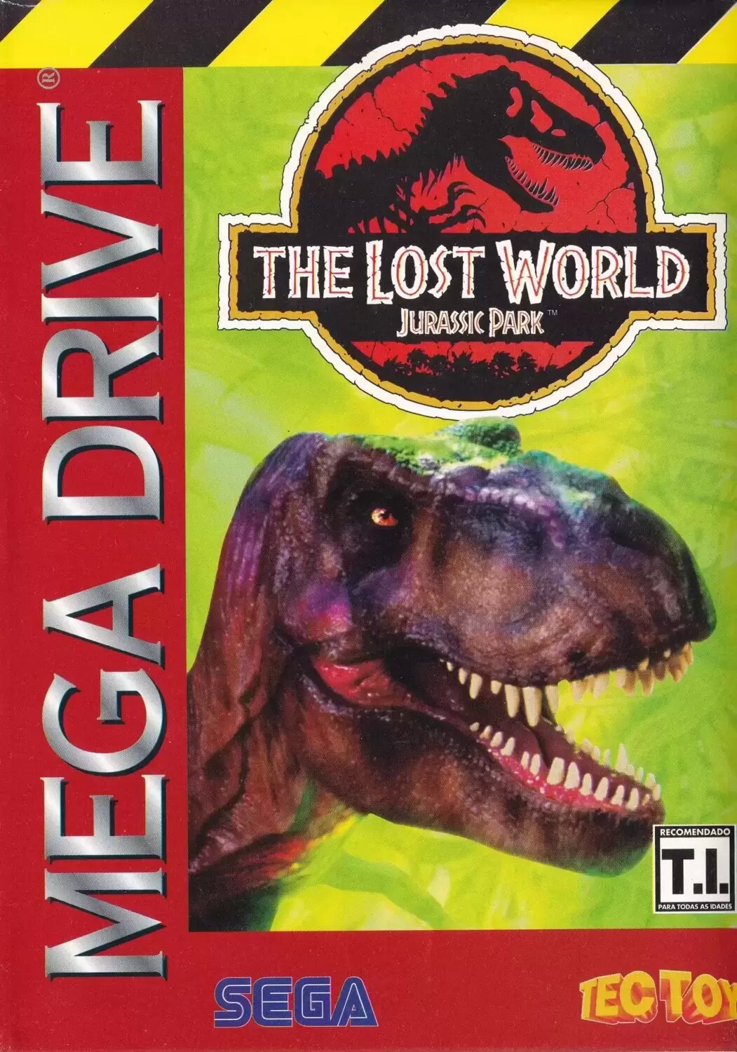 BRA - Jeux Mega Drive Brésiliens - The Lost World: Jurassic Park