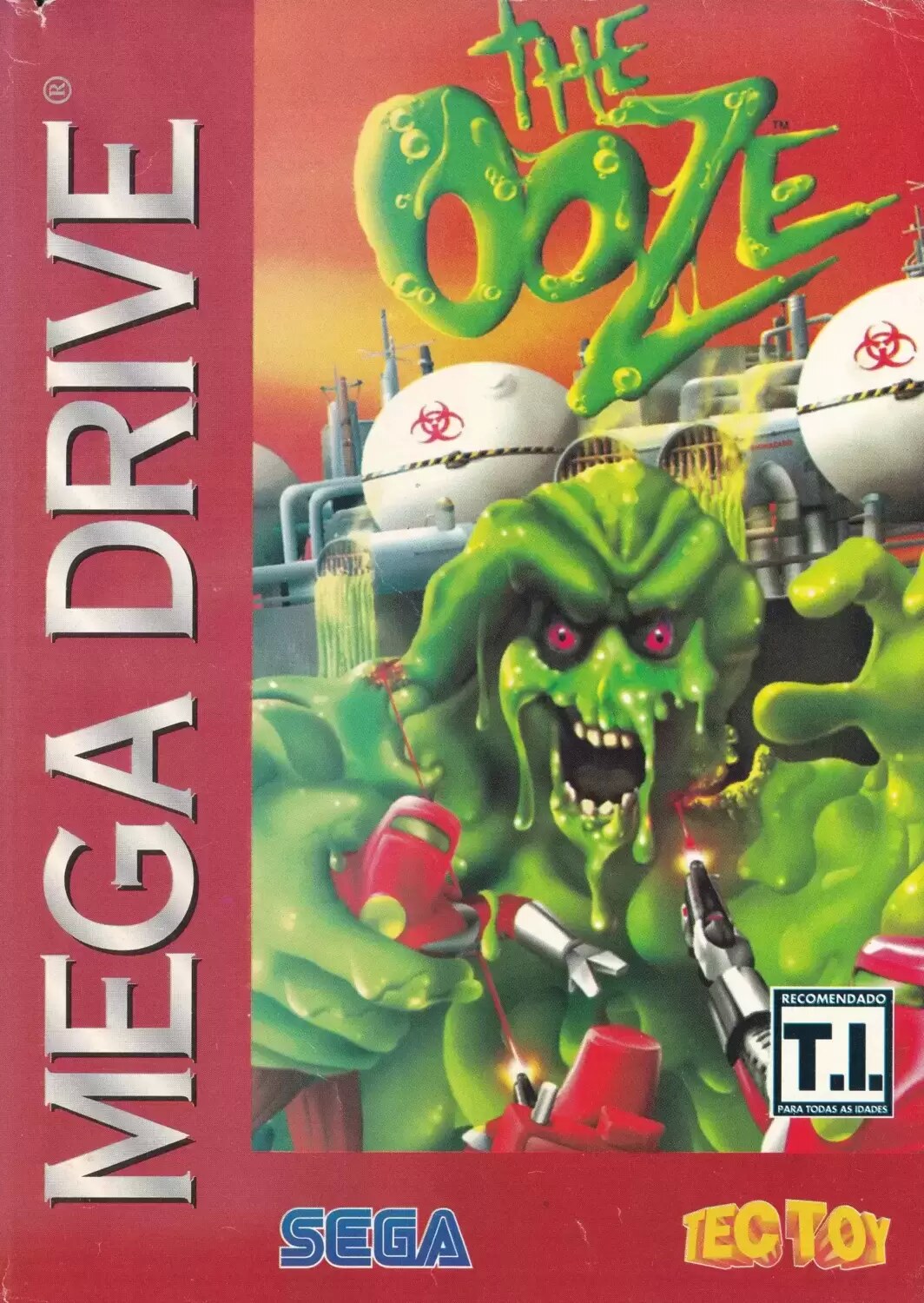BRA - Jeux Mega Drive Brésiliens - The Ooze