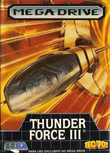 BRA - Jeux Mega Drive Brésiliens - Thunder Force III