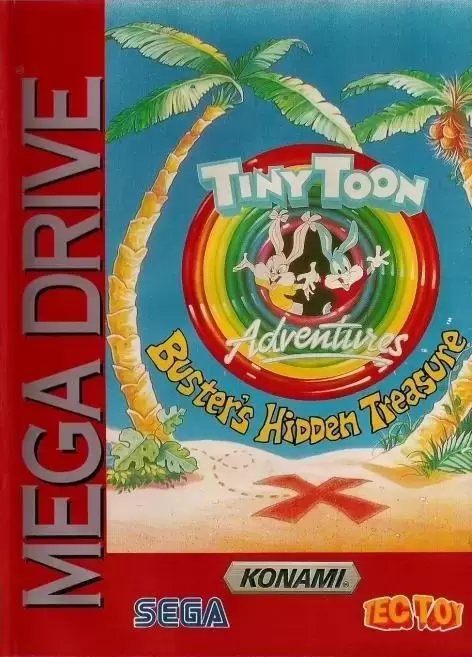 BRA - Jeux Mega Drive Brésiliens - Tiny Toon Adventures: Buster\'s Hidden Treasure