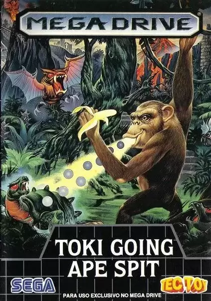 BRA - Brazilian Mega Drive Games - Toki: Going Ape Spit