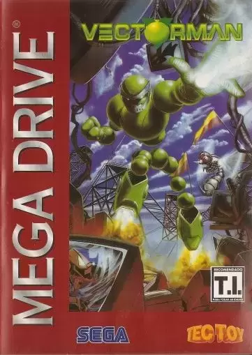 BRA - Jeux Mega Drive Brésiliens - Vectorman
