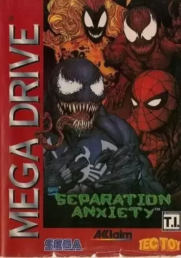 BRA - Jeux Mega Drive Brésiliens - Venom - Spider-Man : Separation Anxiety