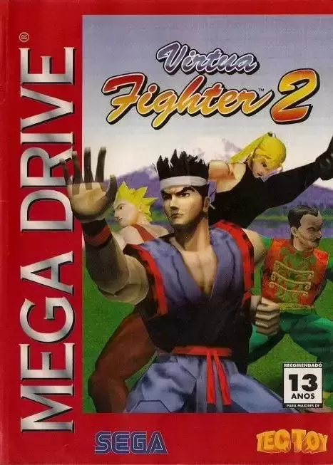 BRA - Brazilian Mega Drive Games - Virtua Fighter 2