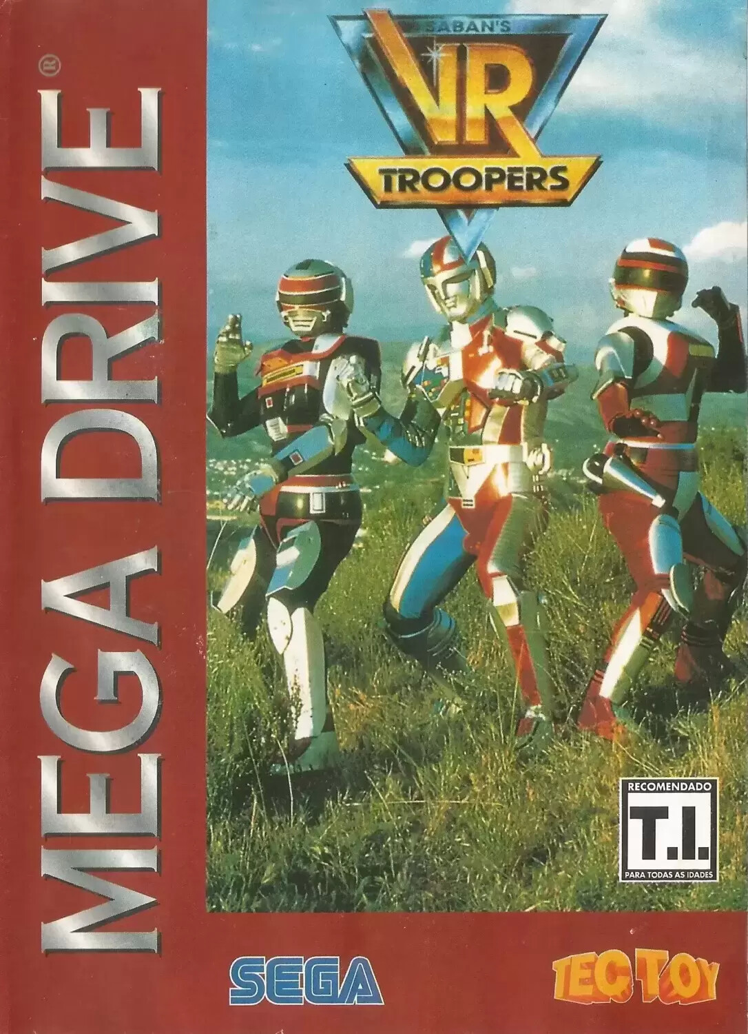 BRA - Jeux Mega Drive Brésiliens - VR Troopers