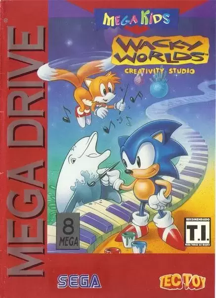 BRA - Jeux Mega Drive Brésiliens - Wacky World