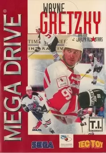 BRA - Jeux Mega Drive Brésiliens - Wayne Gretzky and the NHLPA All-Stars