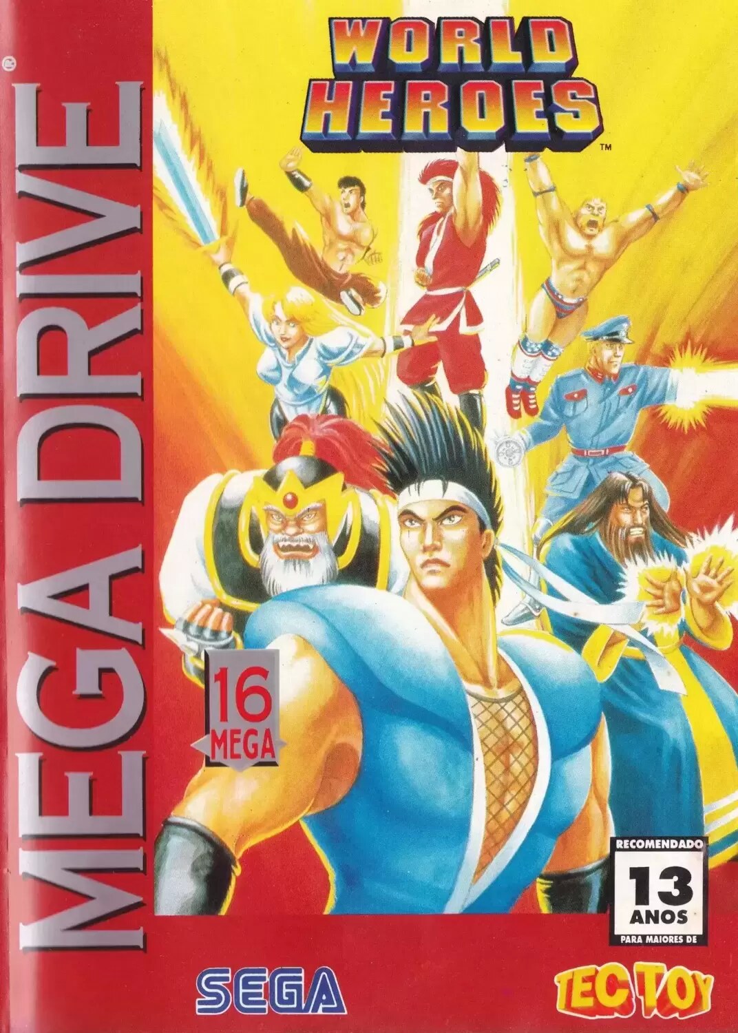 BRA - Jeux Mega Drive Brésiliens - World Heroes