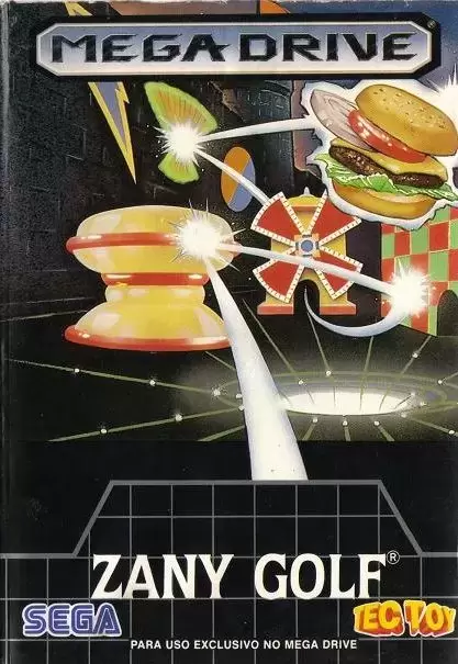BRA - Jeux Mega Drive Brésiliens - Zany Golf