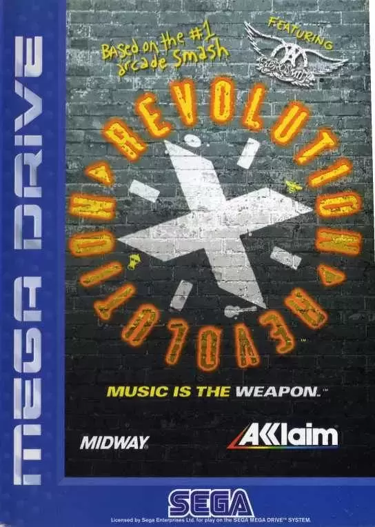 EUR - European Mega Drive Games - Revolution X