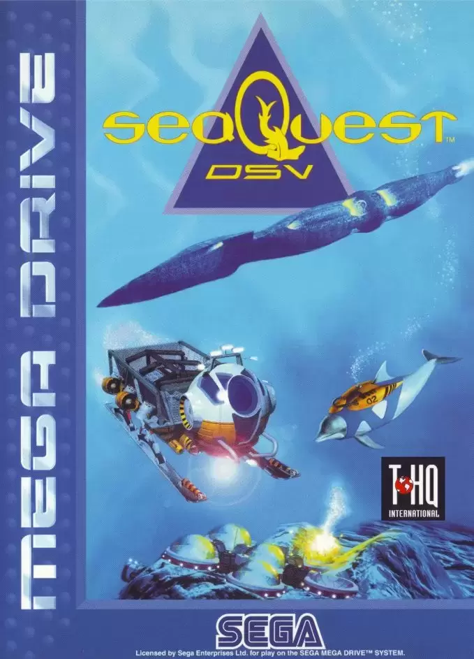 EUR - European Mega Drive Games - Seaquest DSV
