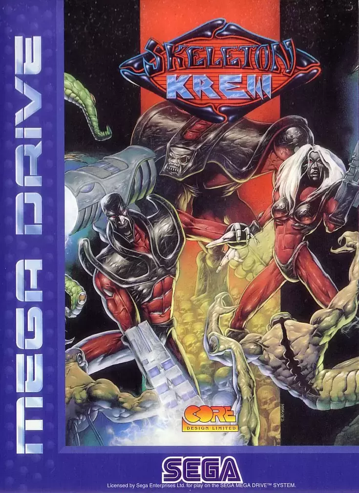 EUR - European Mega Drive Games - Skeleton Krew