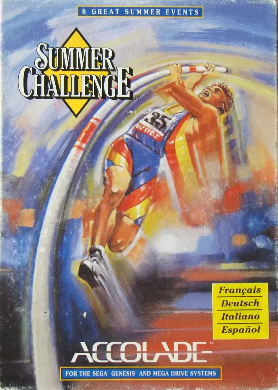 EUR - European Mega Drive Games - Summer Challenge