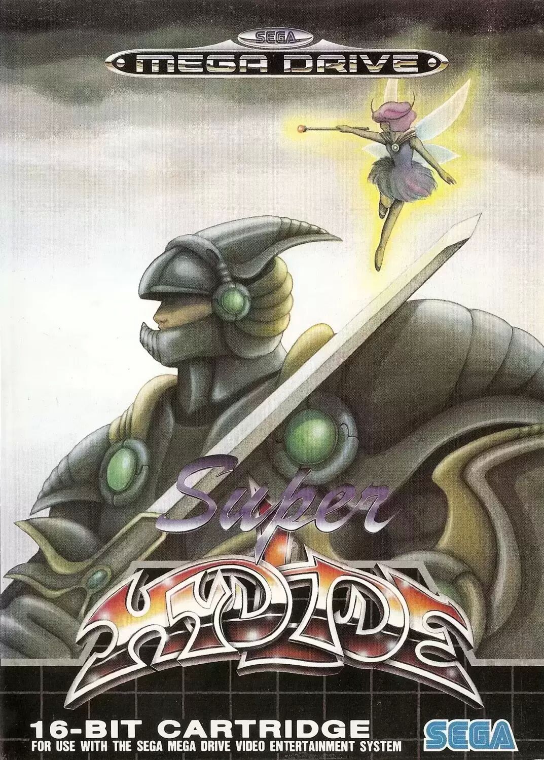 EUR - European Mega Drive Games - Super Hydlide