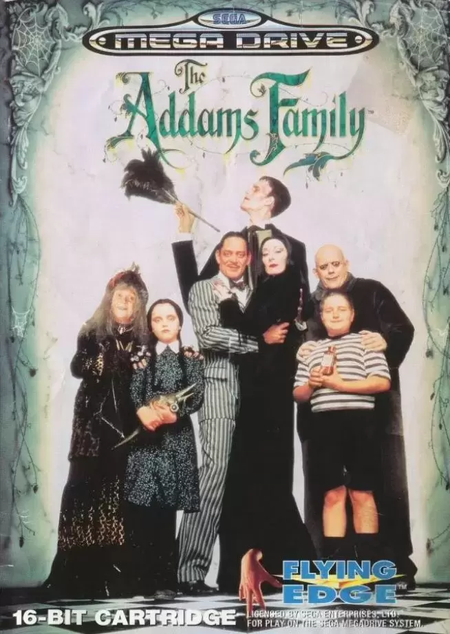 EUR - Jeux Mega Drive Européens - The Addams Family