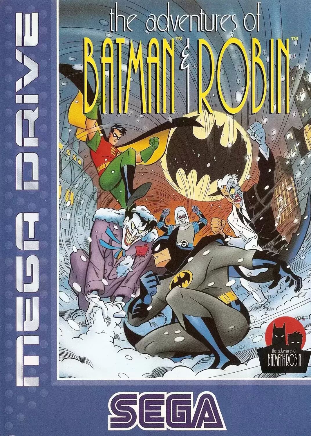 EUR - European Mega Drive Games - The Adventures of Batman & Robin