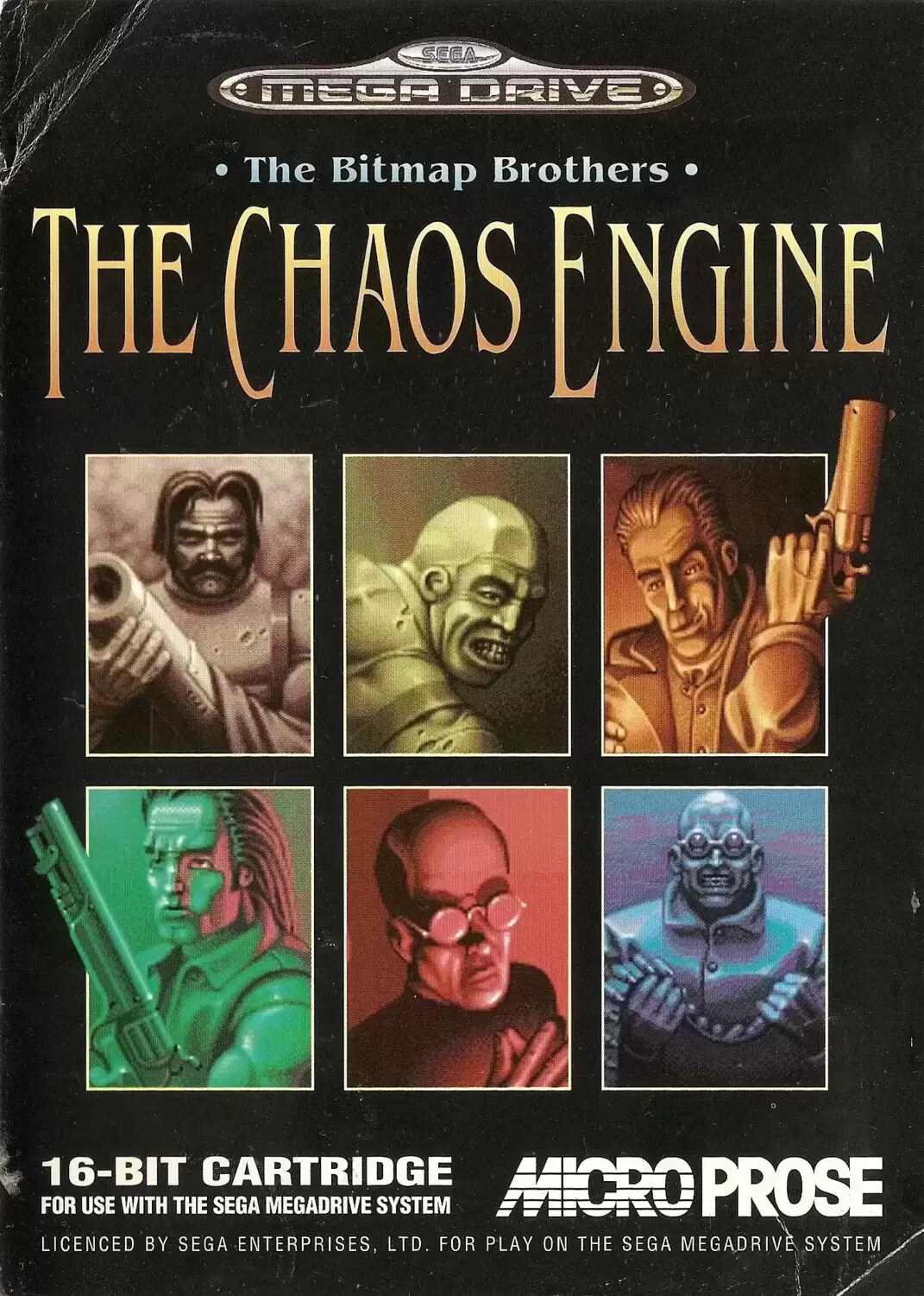 EUR - Jeux Mega Drive Européens - The Chaos Engine