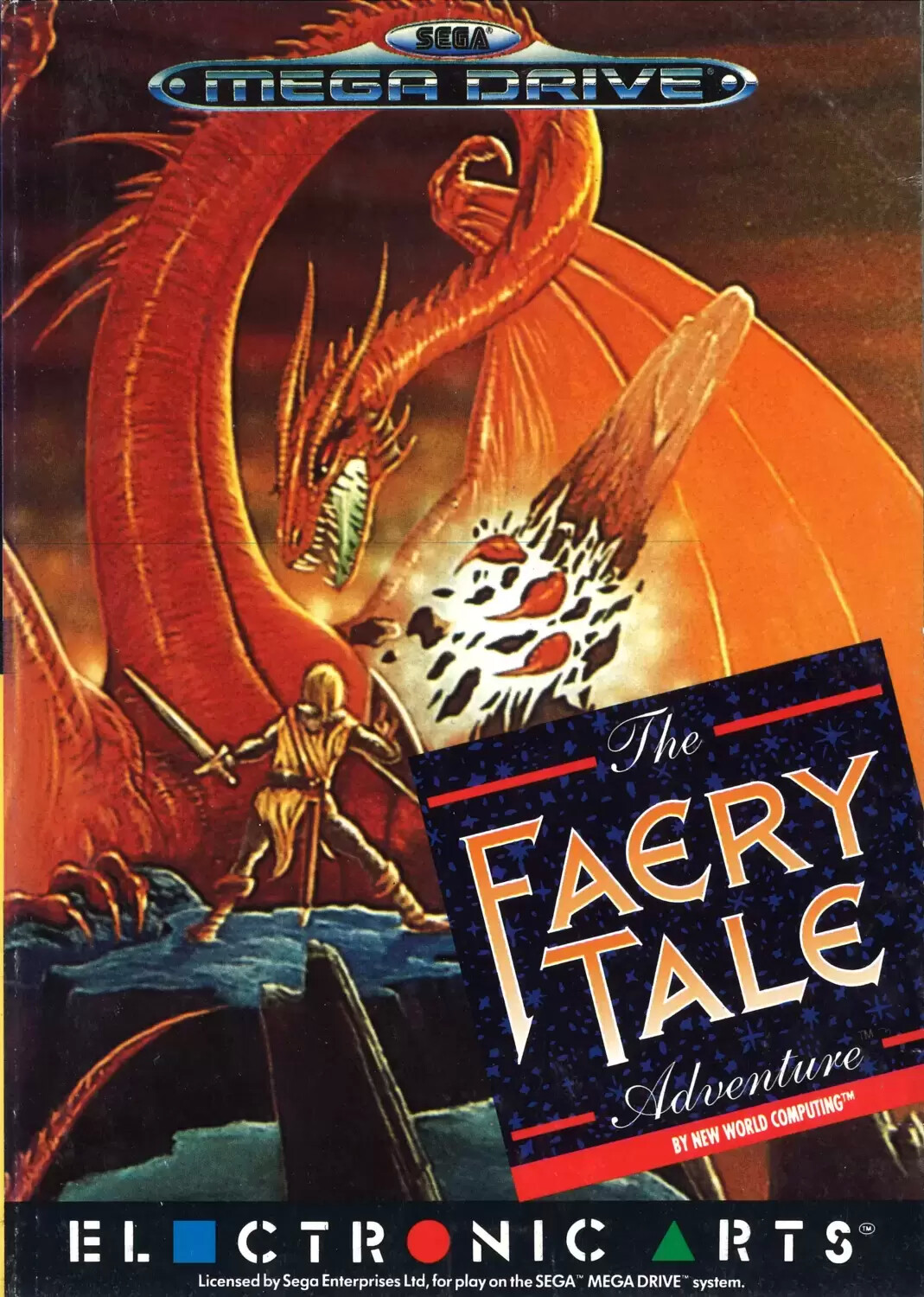EUR - European Mega Drive Games - The Faery Tale Adventure