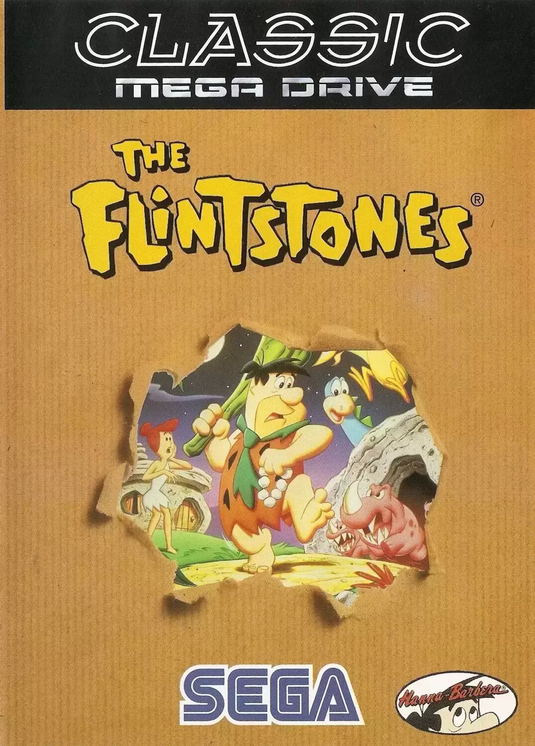EUR - European Mega Drive Games - The Flintstones