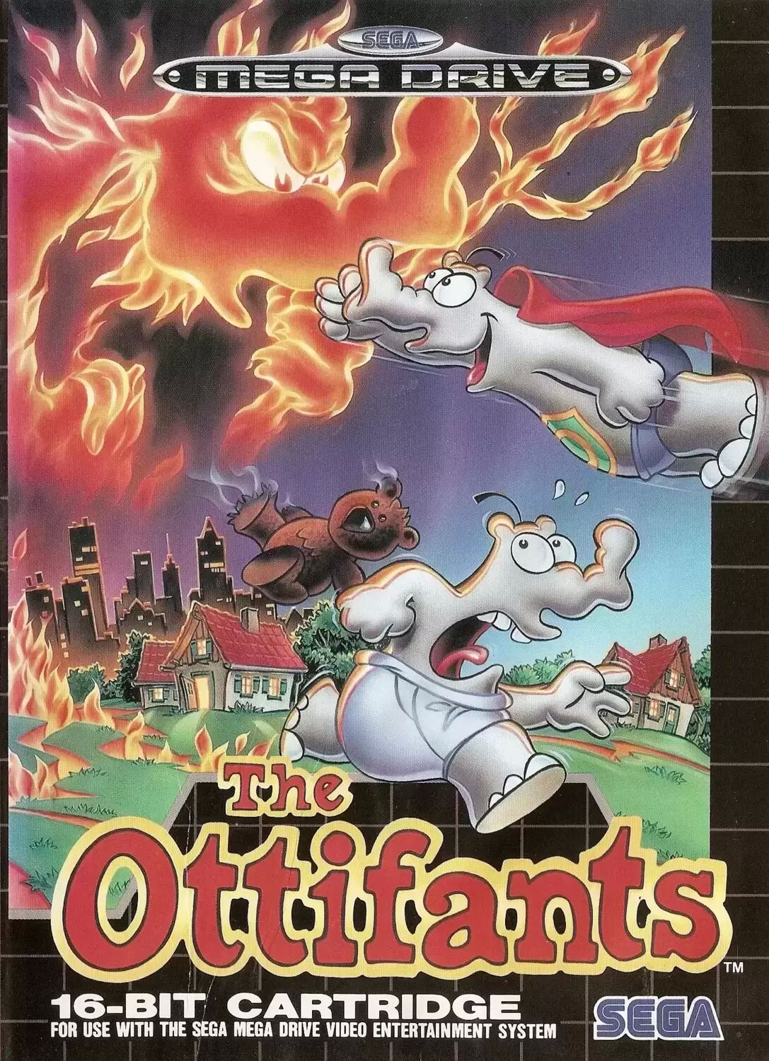 EUR - European Mega Drive Games - The Ottifants