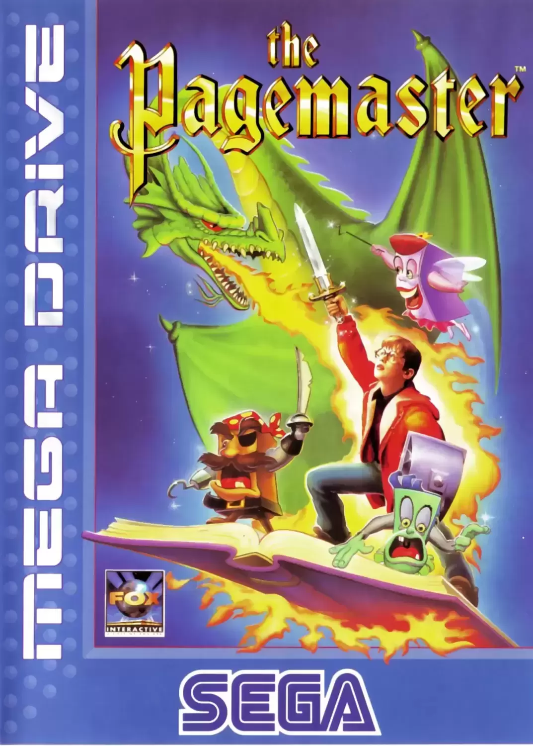 EUR - European Mega Drive Games - The Pagemaster