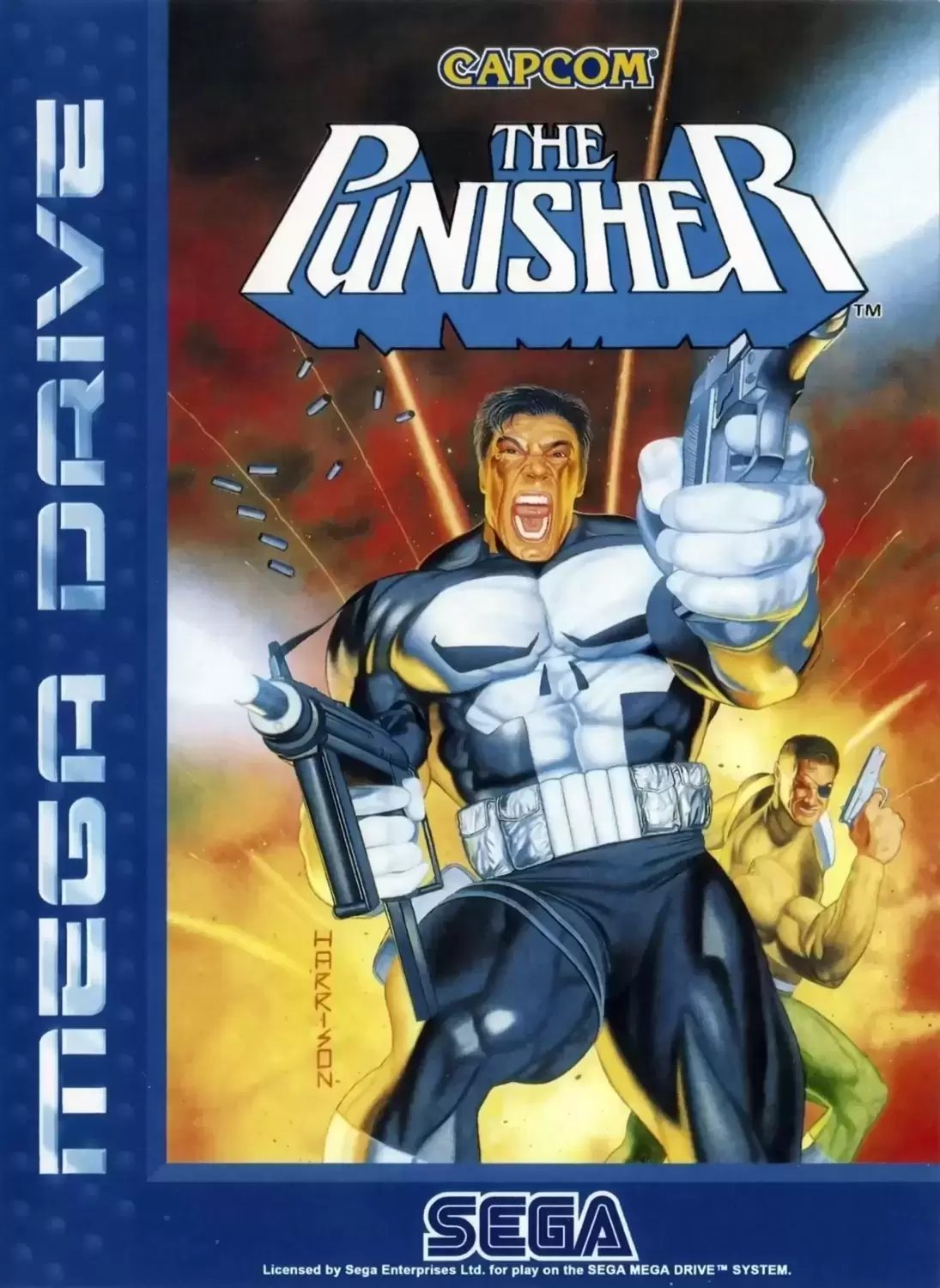 EUR - European Mega Drive Games - The Punisher