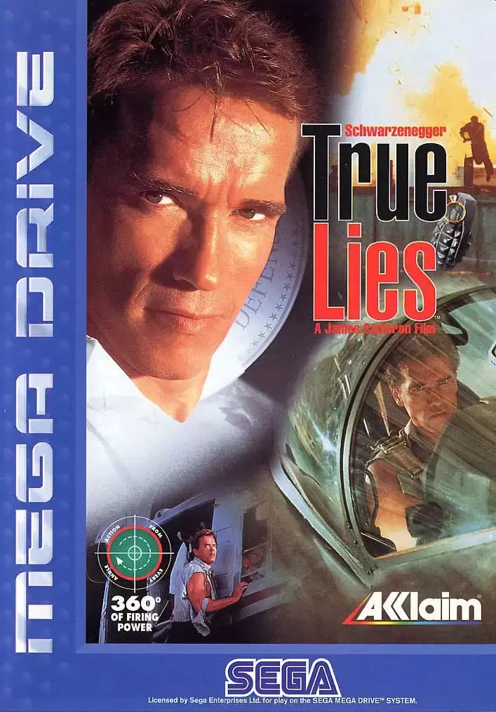 EUR - European Mega Drive Games - True Lies