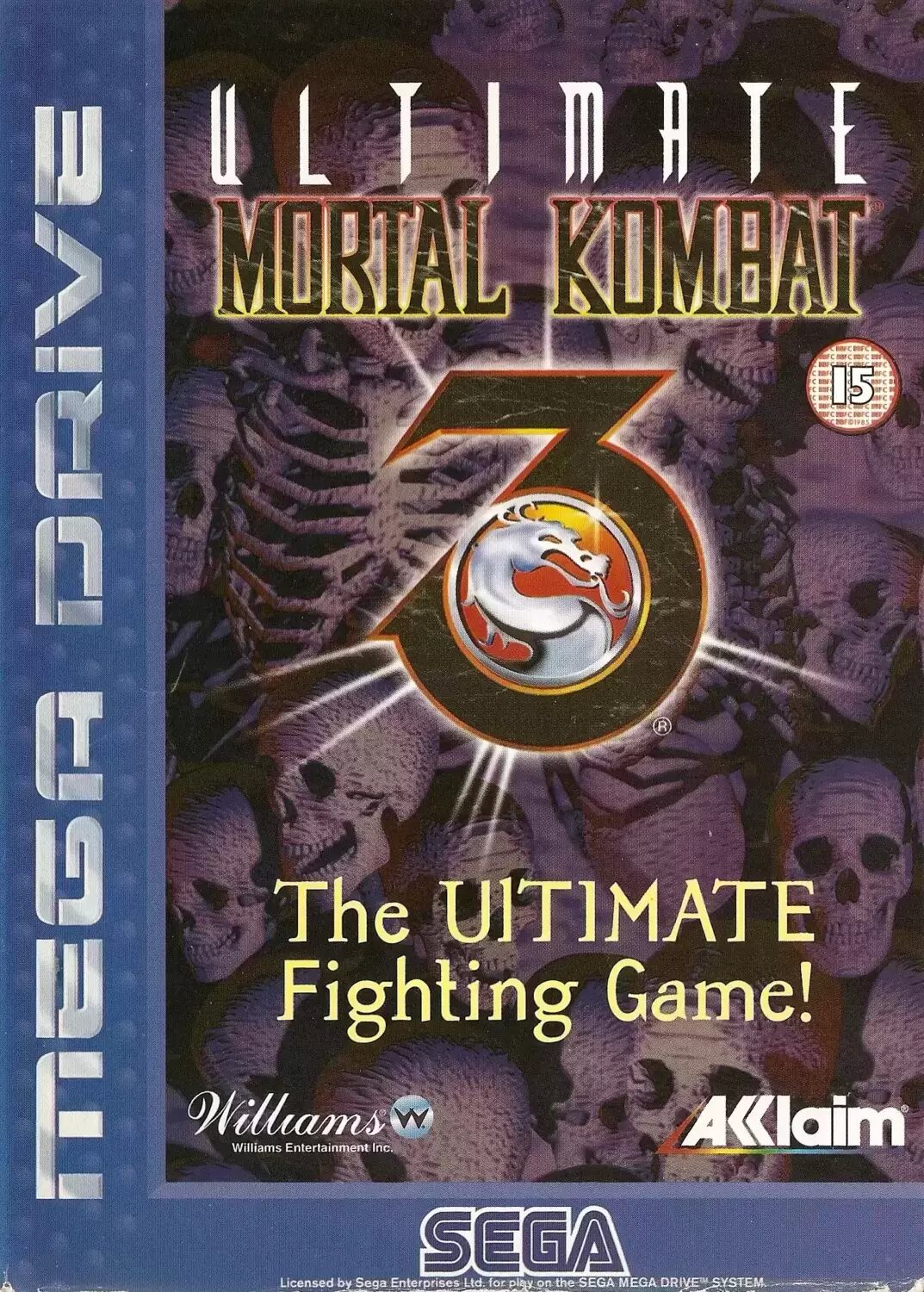 EUR - European Mega Drive Games - Ultimate Mortal Kombat 3