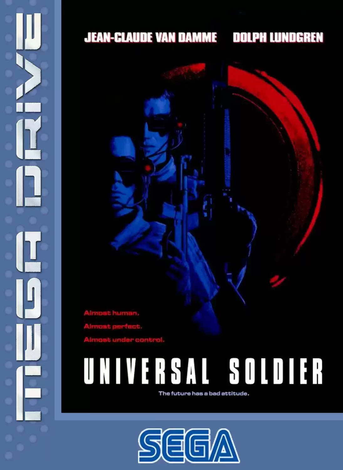 EUR - European Mega Drive Games - Universal Soldier