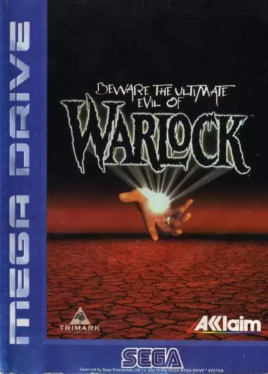 EUR - Jeux Mega Drive Européens - Warlock
