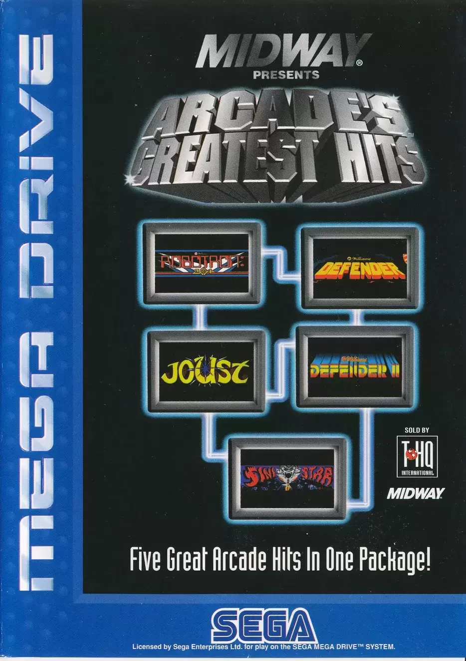 EUR - Jeux Mega Drive Européens - Arcade’s Greatest Hits