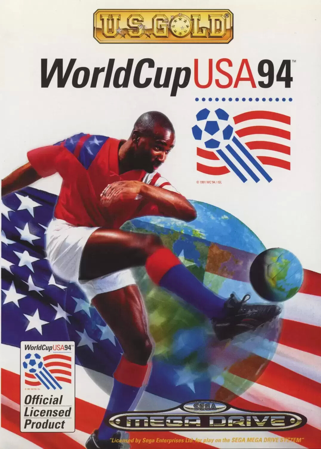 EUR - Jeux Mega Drive Européens - World Cup USA \'94
