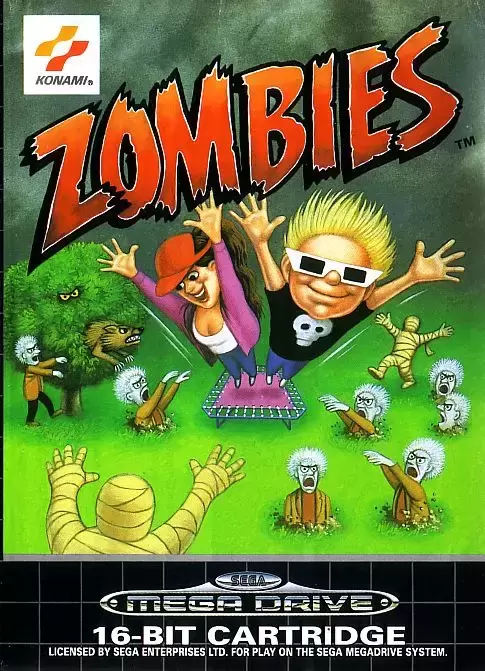 EUR - European Mega Drive Games - Zombies