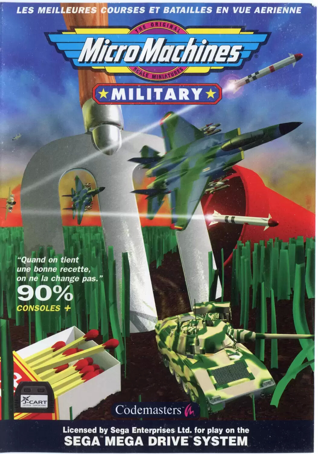 FR - French Mega Drive Games - Micro Machines: Military